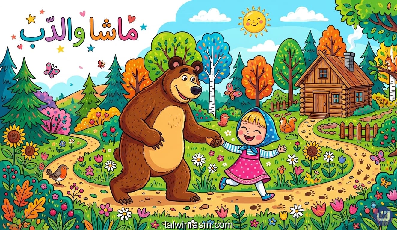 ماشا والدب